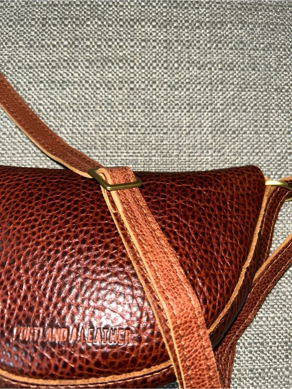 Portland Leather Small Nutmeg Koala - Picture 4 of 5